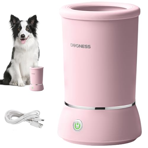 Automatic Dog Paw Cleaner Cup Paw Washer for Small & Medium Dogs (Pink / Small & Medium Dogs)