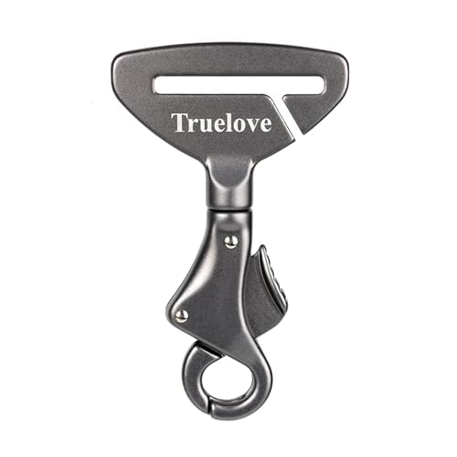 Truelove Vehicle Seat Belt Safety Buckle Lock (Gary / 2.7*4.7inch)