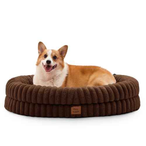 Orthopedic Dog Bed (Chocolate Brown / L(35*28*7))