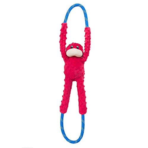 RopeTugz Durable Dog Pull Rope Toy (Red / 28 x 5 x 5 in)