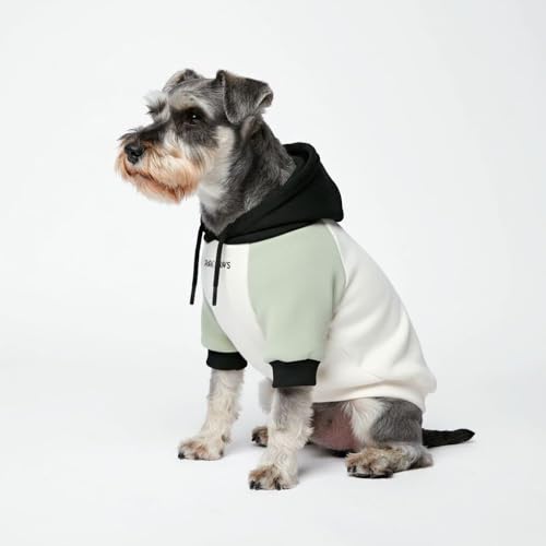 Dog Hoodie Buttery (Olive Cream / Medium)