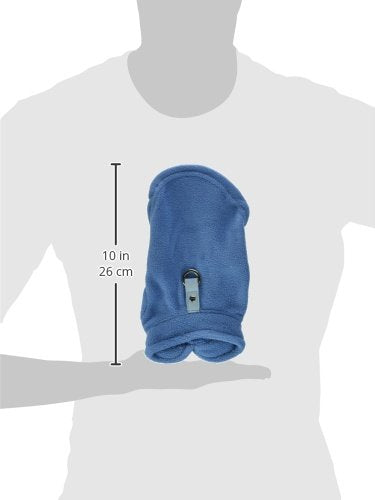 Fleece Vest Dog Sweater (Blue / X-Small (Around 4-lb))