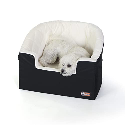 K&H Dog Car Seat (Large / Black/Cream)