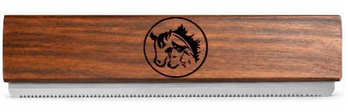 I.N 8 Inch Desheding Brush for Dog & Horses Remove loose Hair & Undercoat Deshedding Tools for Large Dogs (8 Inch)