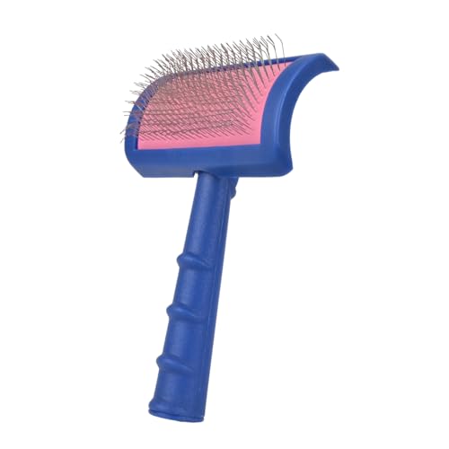 Tuffer Than Tangles Slicker Brush for Dog Grooming with Long (Medium Size Regular Pins)