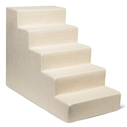 Dog Stairs & Steps (Ivory / H: 22.5 Inches)