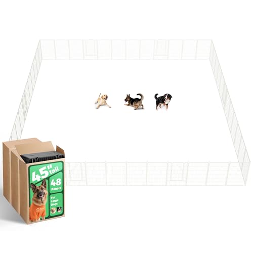 Rollick Dog Playpen (White / 45"H)