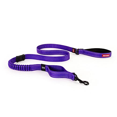 Zero Shock Bungee Dog Leash (Purple / 72-Inch)