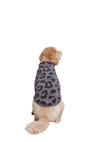CozyChic® Barefoot in the Wild Pet Sweater (Large / Graphite-Carbon)