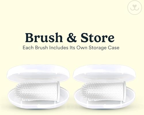 Dog Toothbrush (Clear (2-pack))