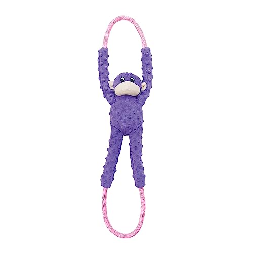 RopeTugz Durable Dog Pull Rope Toy (Purple / 28 x 5 x 5 in)
