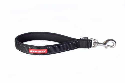 Neo Mongrel 12 Inch Short Dog Leash for Large Dogs (Black)