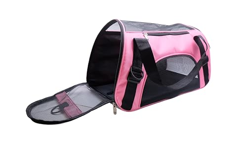 Cat Carrier Soft (Medium-LightPink)