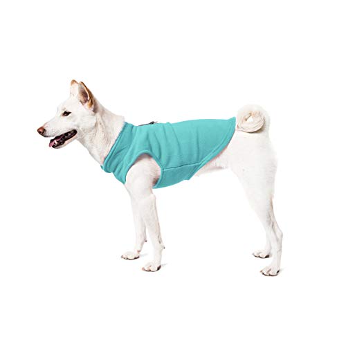 Fleece Vest Dog Sweater (Pink / Medium (Around 11-lb))
