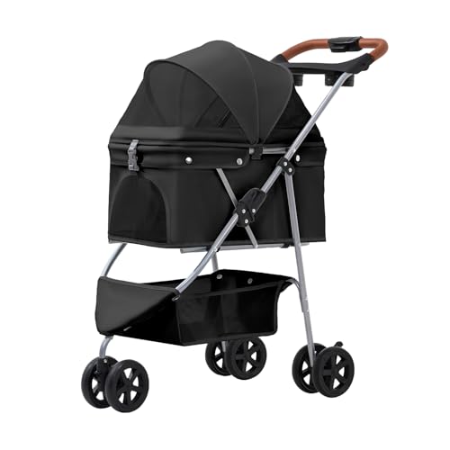 Pet Stroller for Small (Black)
