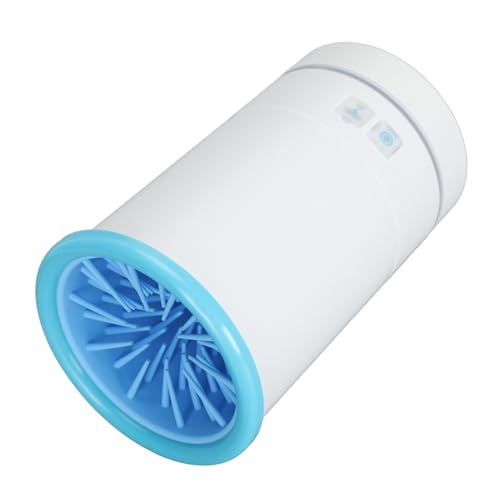 Automatic Dog Cleaner (M / White Blue)