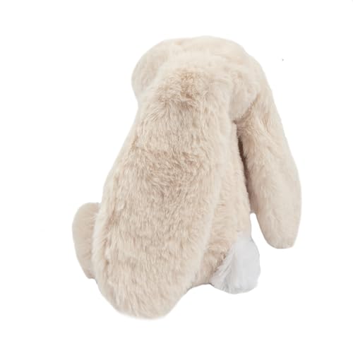Bunny Buddy Squeaky Plush Dog Toy (Bunny (Beige) / Large)