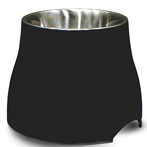 Elevated Dog Bowl (Small / Black)