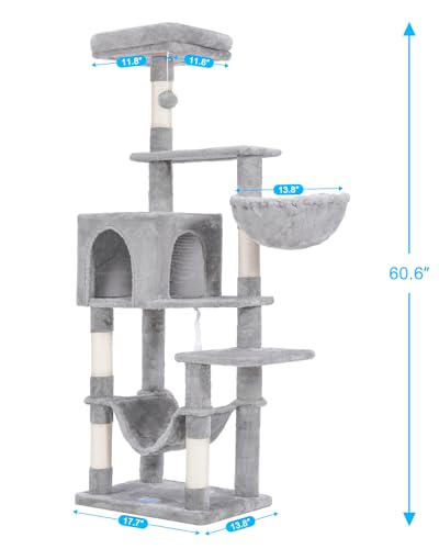 Cat Tree Multi (Light Gray)