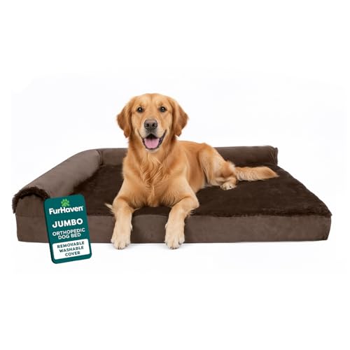 Orthopedic Dog Bed for Large Dogs (Jumbo / Sable Brown)