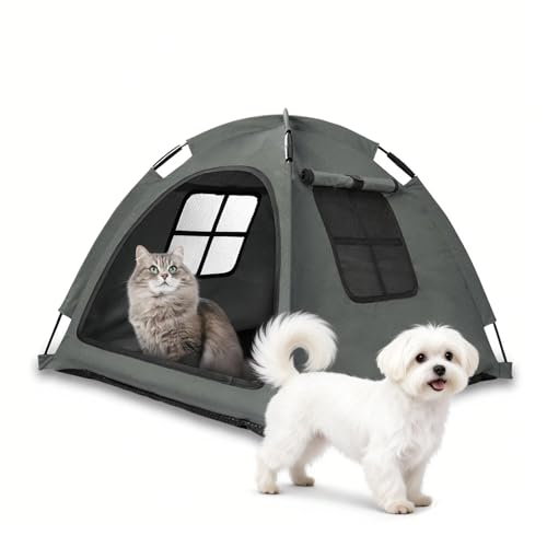 Anti Anxiety Open Pet Tent for Cats & Dogs (Contemporary)