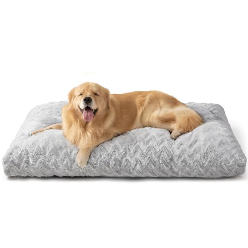 Washable XL Dog Beds Large Sized Dog (Grey / 41" x 27"x 4")