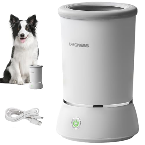 Automatic Dog Paw Cleaner Cup Paw Washer for Small & Medium Dogs (White / Small & Medium Dogs)