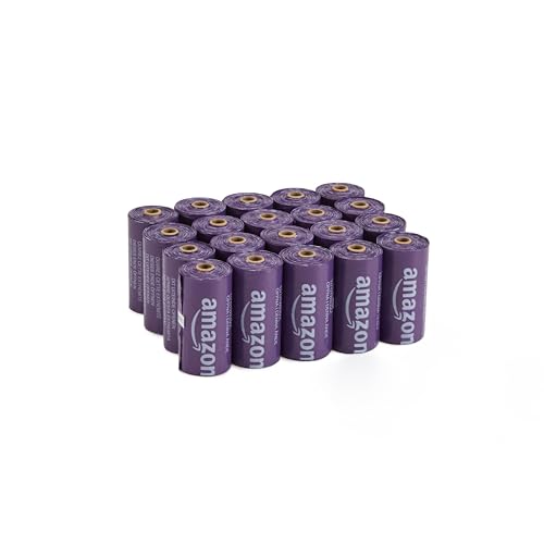 Premium Lavender Scented Standard Dog Waste Bags (Purple / 300 Bags)