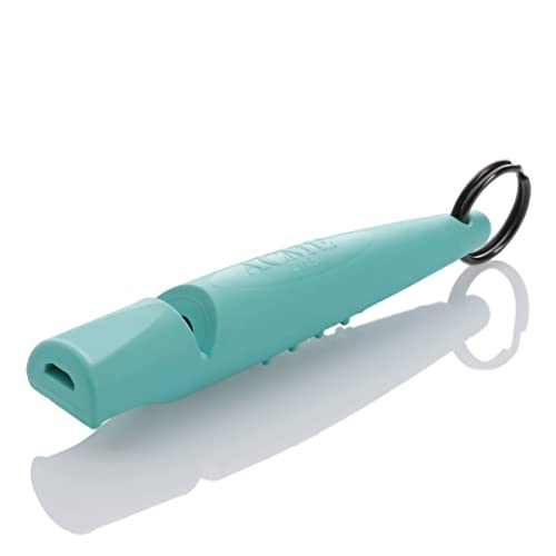 Alpha 210.5 Professional Dog Training Whistle with Enhanced Ergonomic Grip. BPA (Turquoise)