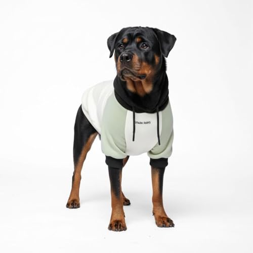 Dog Hoodie Buttery (Olive Cream / 5XL)