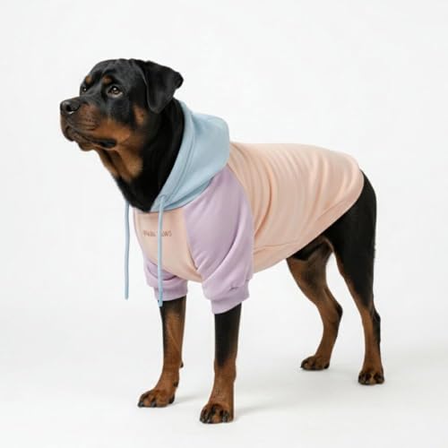 Dog Hoodie Buttery (Cotton Candy / 4XL)