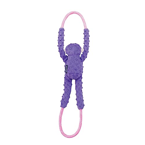 RopeTugz Durable Dog Pull Rope Toy (Purple / 28 x 5 x 5 in)