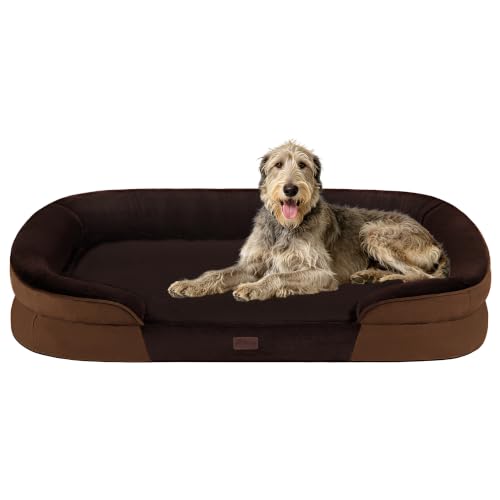 Orthopedic Waterproof XXX (XXX-Large(53 x 35.8 x 7.5 inch) / Brown)