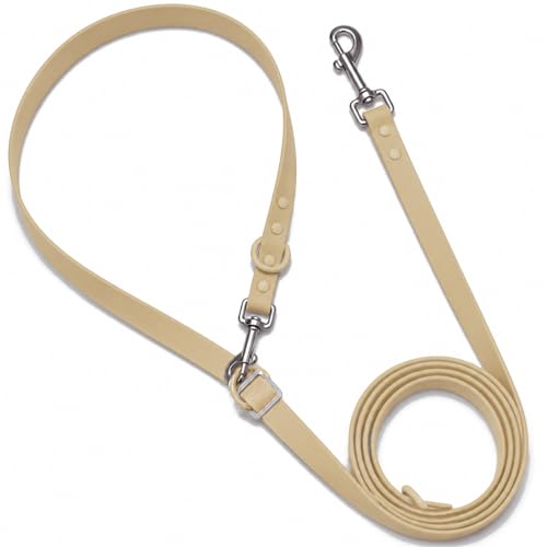 Hands Free Waterproof Dog Leash (Beige / 7 FT)
