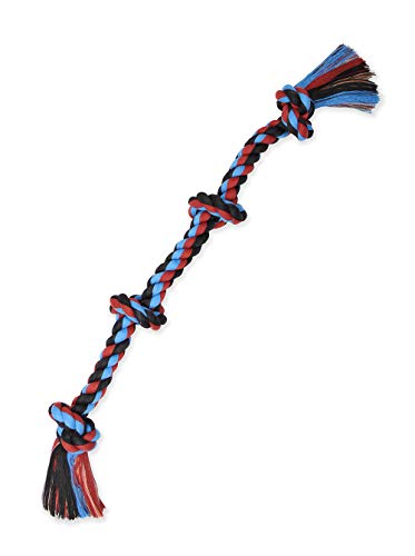 Mammoth Flossy Chews Color Rope Tug (X-Large 31" / 4 Knot)