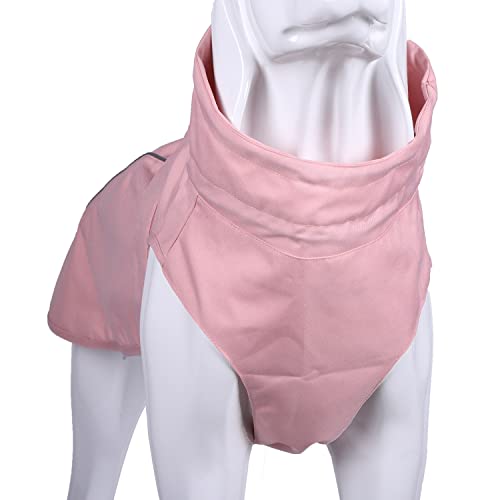 Adjustable Waterproof Dog Raincoat for Dogs (Pink / Medium(13-22lb))