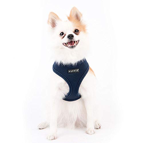 Soft Dog Harness (Navy / Small)