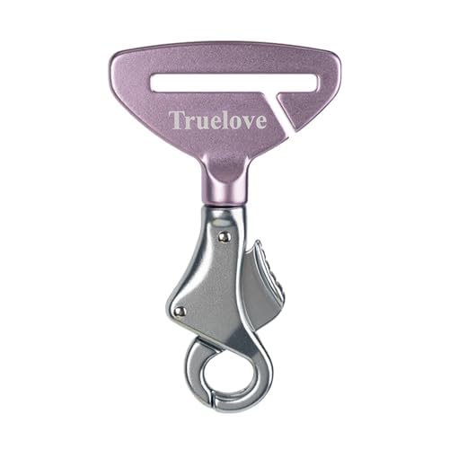 Truelove Vehicle Seat Belt Safety Buckle Lock (Purple-B / 2.7*4.7inch)