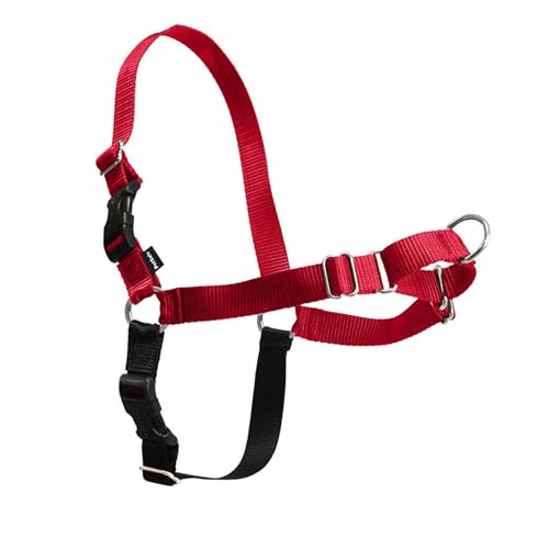 Easy Walk Harness for Dogs (Medium / Red)