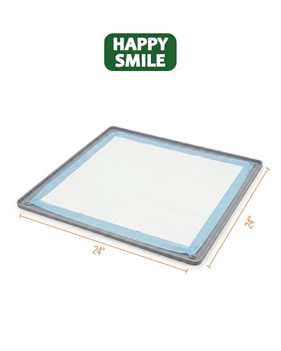 Happy Smile Dog Pee Pad Holder with 2 Starter Pads - PetSolution