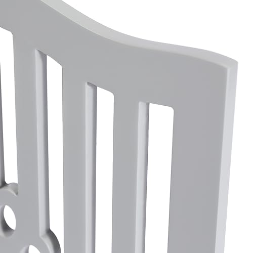 Pet Gate Wooden Free Grey Standing Dog Gate (Small Grey)