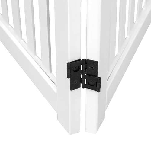 4 Panel Dog Gate White (Large White)