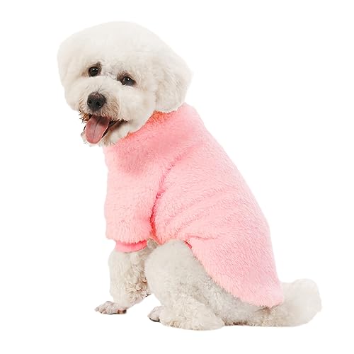 3 Pack Dog Sweaters (Medium / Pink+Purple+Peach)