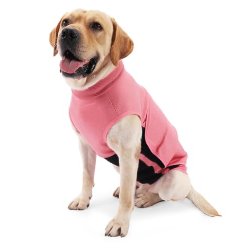 Dog Anxiety Calming Thunder Vest (Pink / Small)