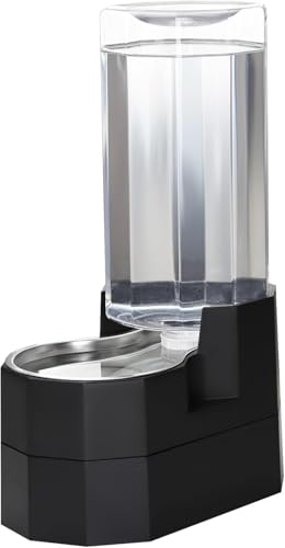 9L Elevated Dog Water Dispenser (Black / 9L Raised)
