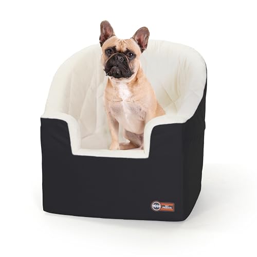 K&H Dog Car Seat (Small / Black/Cream)