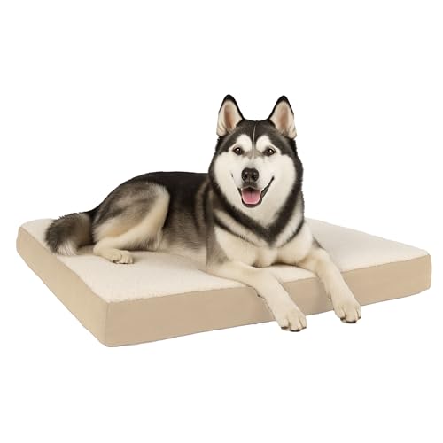 Orthopedic Dog Bed (Tan / X-Large)