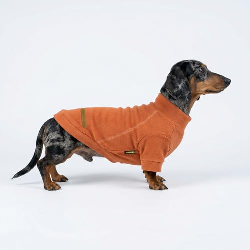 3 Pack Classic Fleece Dog Sweater (XX-Large / Orange-Yellow-Coffee)