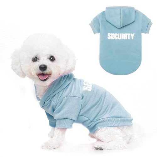 Security Dog Hoodie (#1 Blue(Security) / Medium (All Breed Sizes))