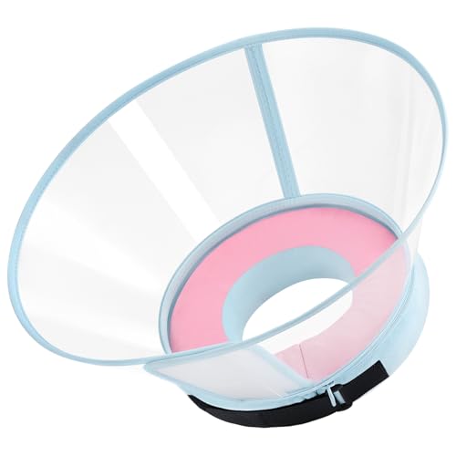 Sponge Core Dog Cone (Pink / Size 6(Neck: 15.8"- 18.0"))